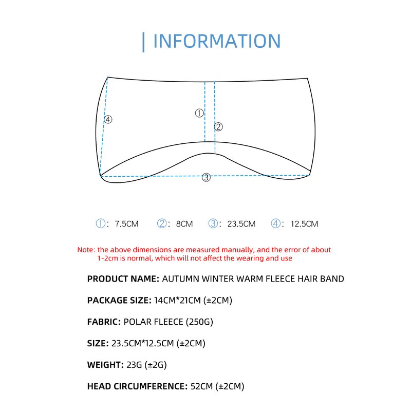 Sweatband Manufacturer - OEM/ODM Manufacturer Winter Ear Warmer Ponytail