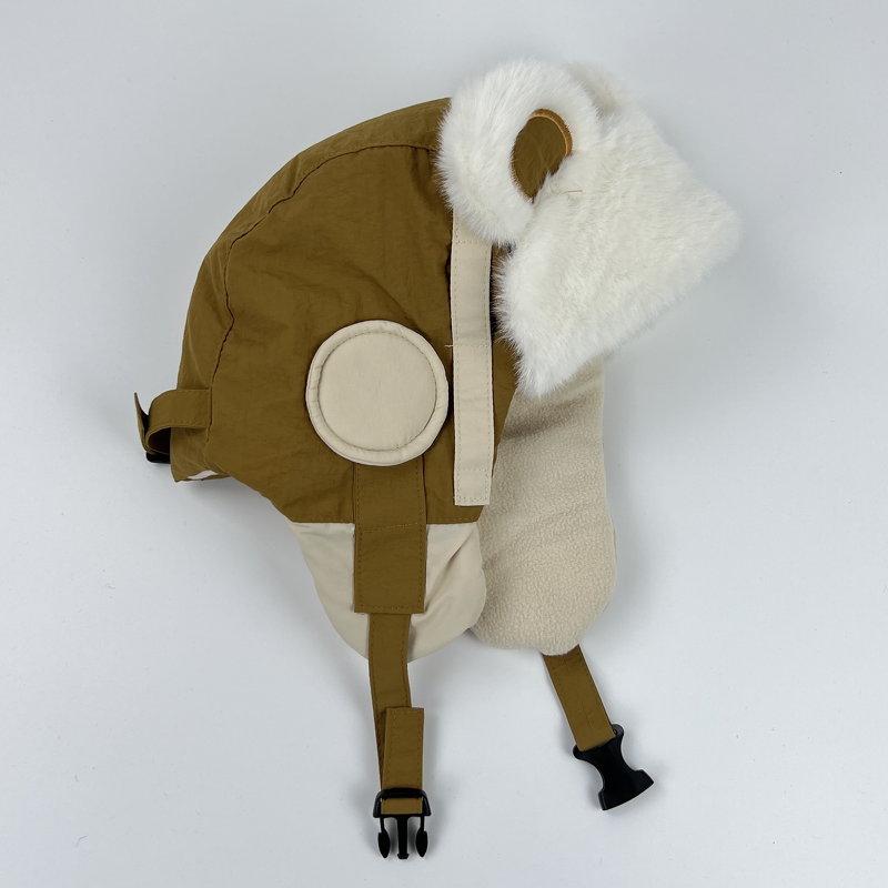 Aviator Hat Manufacturer - OEM Custom Winter Cute Bear Plush Ski Pilot