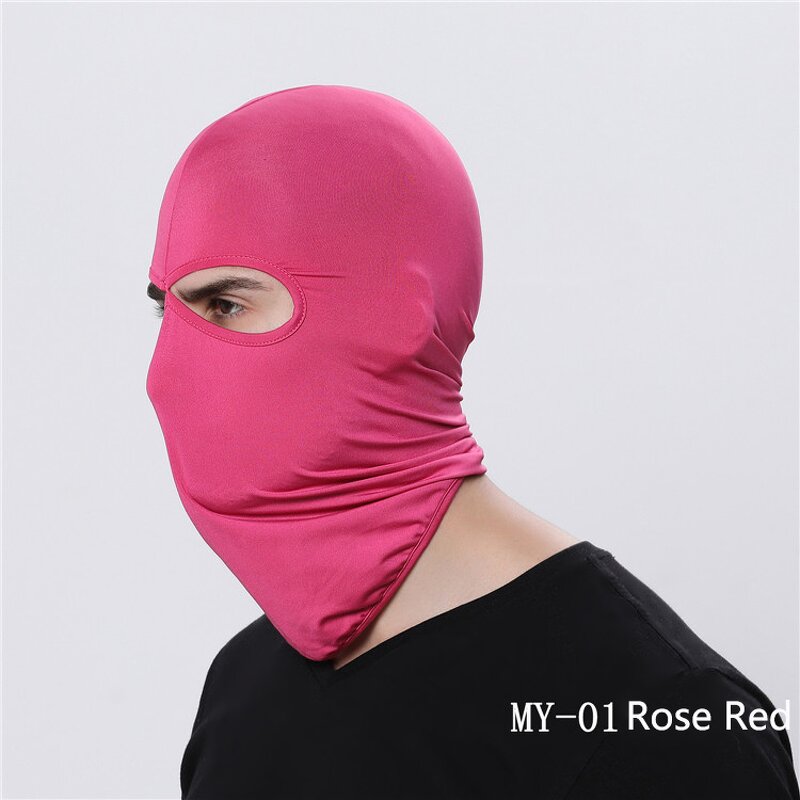 Balaclava Hat Manufacturer - Wholesale Milk Silk Sports Hood Plain Wind