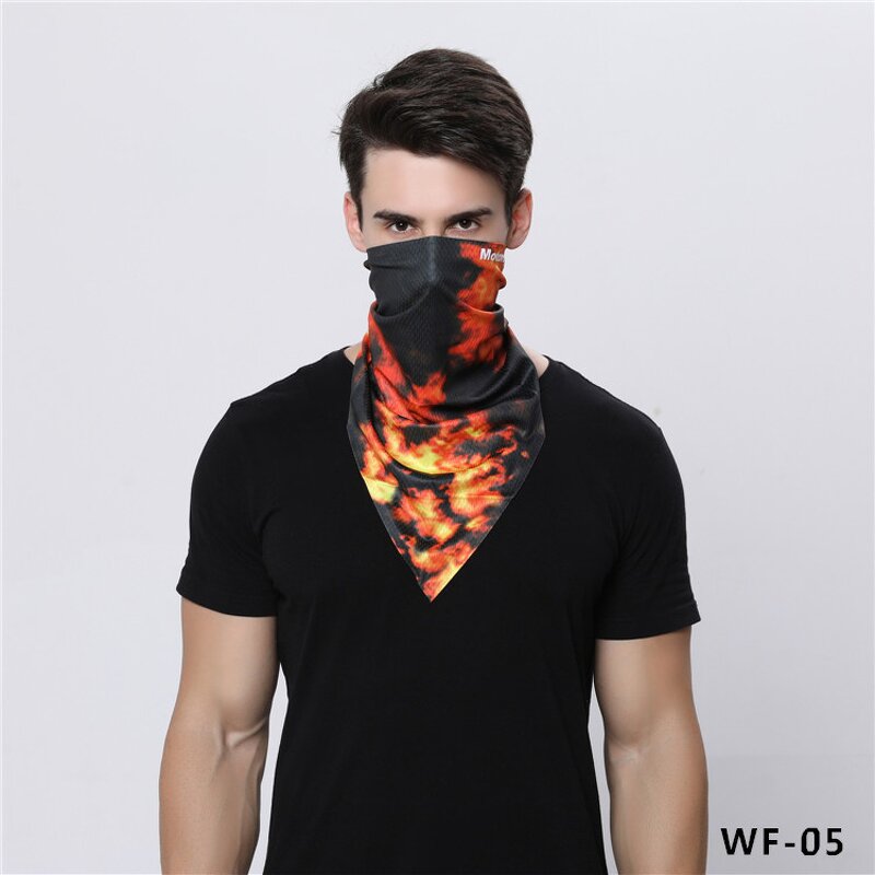 Neck Gaiter Manufacturer - OEM/ODM R Cycling Seamless Magic Triangle Headscarf