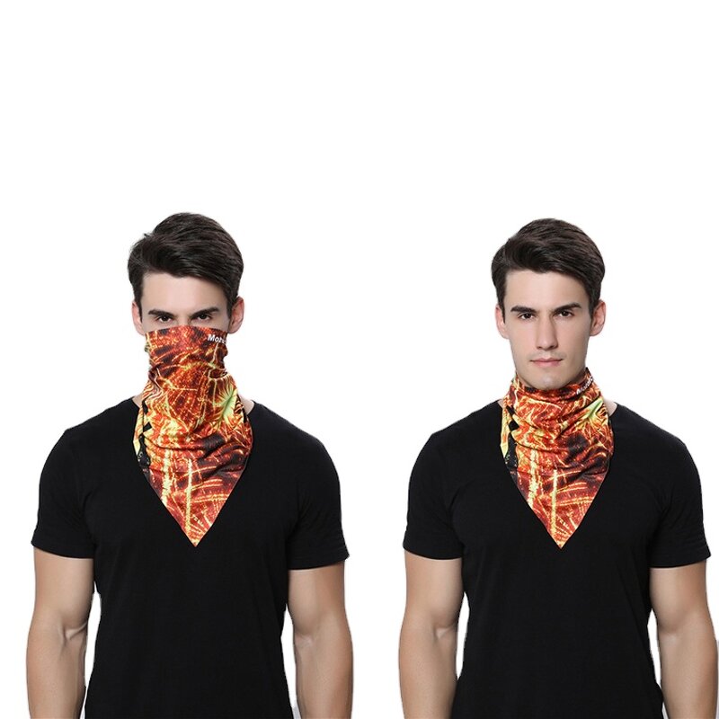 Neck Gaiter Manufacturer - OEM/ODM R Cycling Seamless Magic Triangle Headscarf