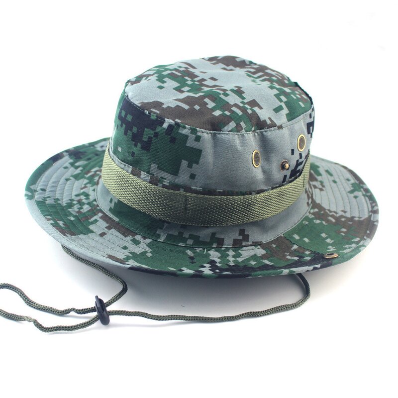 Camouflage Bucket Hat Manufacturer - OEM Customized Logo Camping Fishing