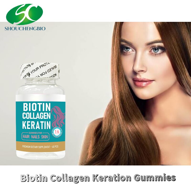 Biotin Collagen Keratin Gummies Manufacturer - OEM/ODM Hot Sale Private Label