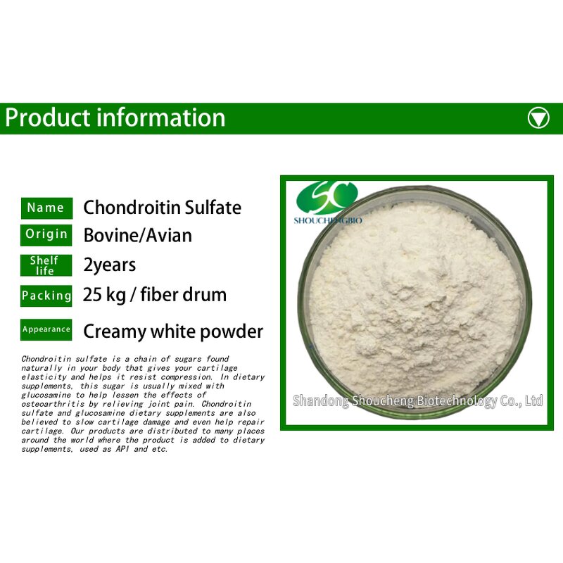 Chondroitin Sulfate Sodium Powder Manufacturer - OEM/ODM USP EP 90% 95% 98%