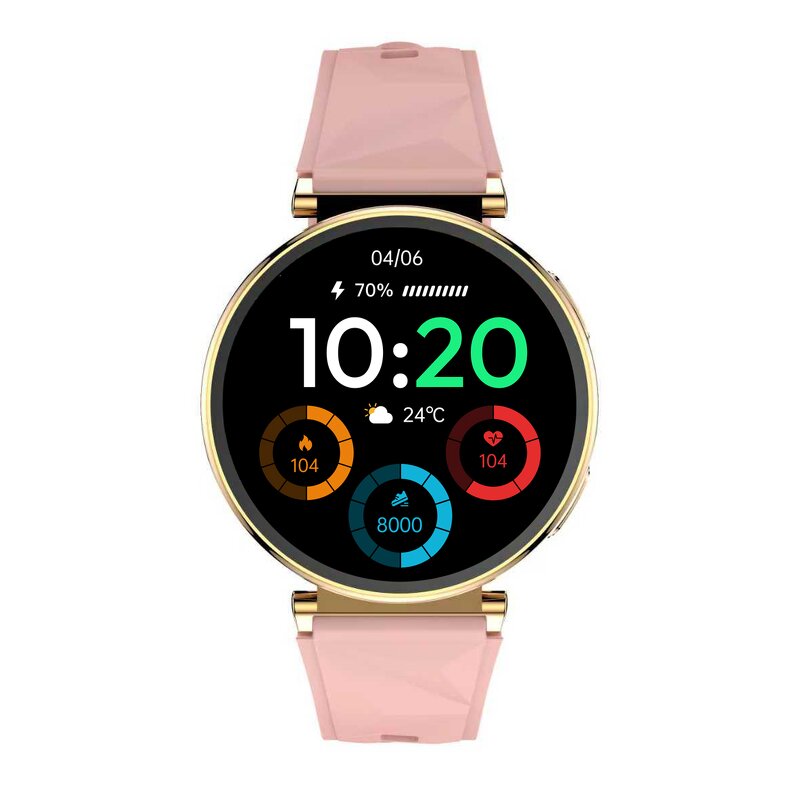 Lady Smart Watch Supplier - Luxury BT Call 1.27inch Amoled IP68 Waterproof