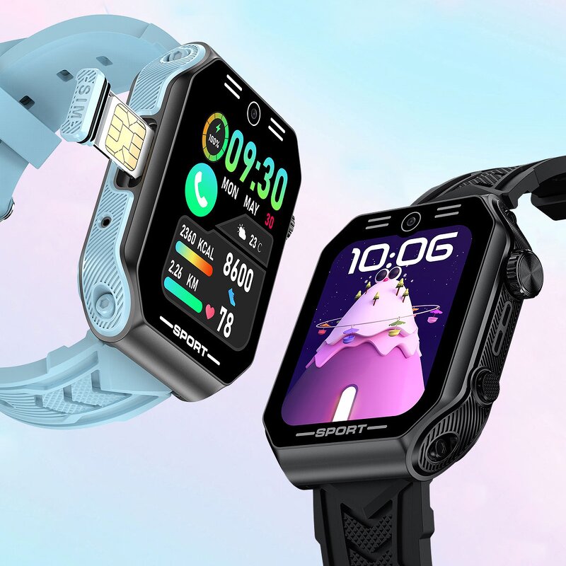 Kids Smartwatch Supplier - Sim Card DUAL CAMERA 1.91 Inch IPS HD 4G