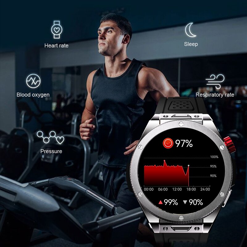 AI Smart Watch Manufacturer - 5ATM Waterproof BT Calling ChatGPT GPS