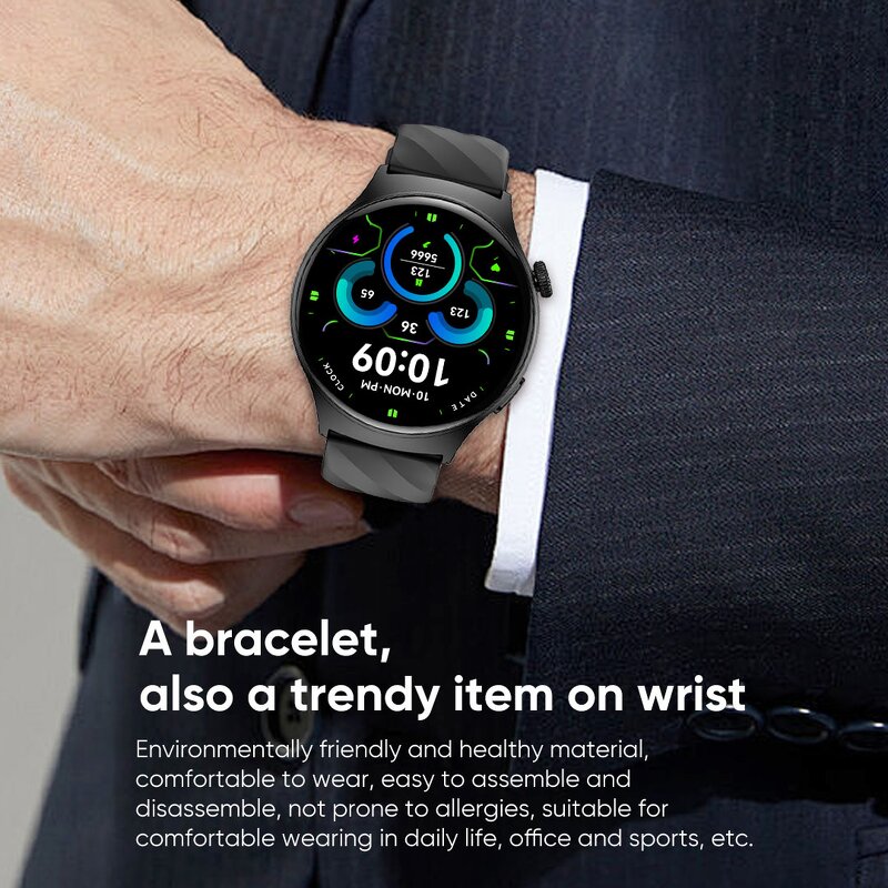 Smartwatch Manufacturer - 1.43 Inch Amoled Round Screen Activity Tracker