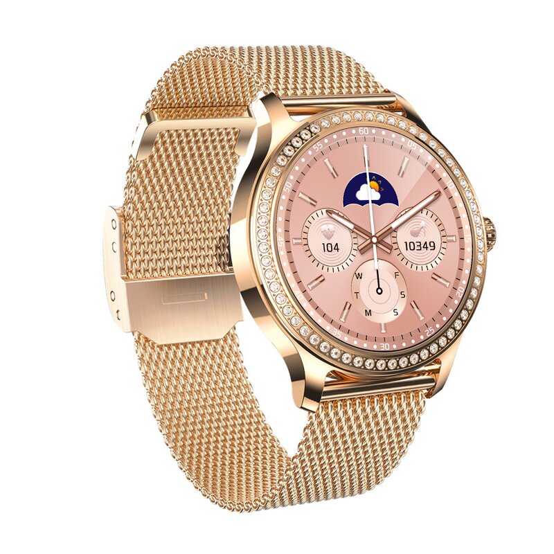 Women Fashion Smartwatch Supplier - 1.28" Screen IP68 BT Call Blood oxygen