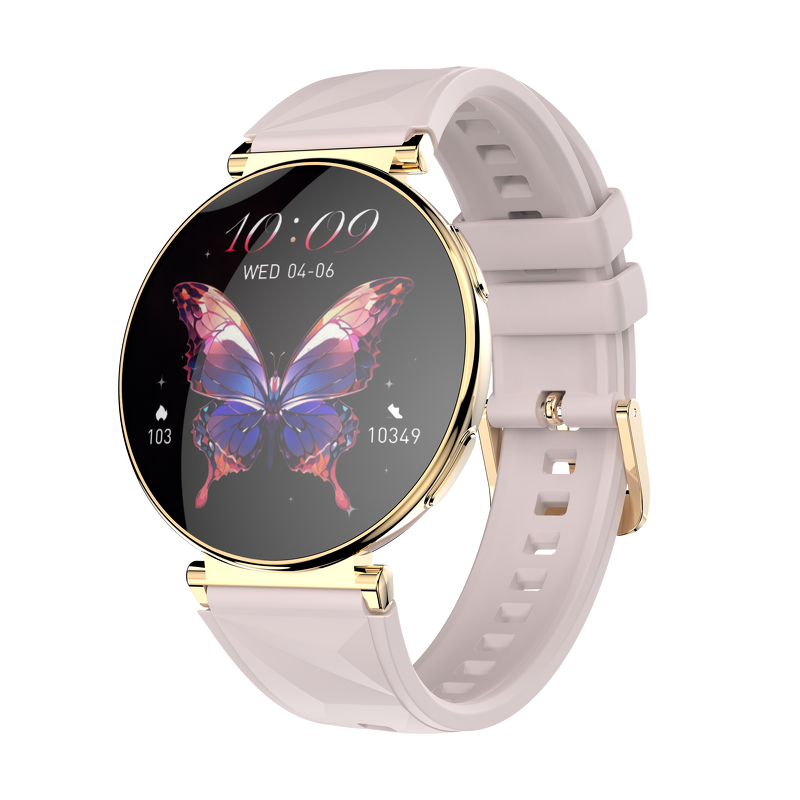 Ultra-thin Smartwatch Supplier - AMOLED 3D UI BT Call Heart Rate Metal