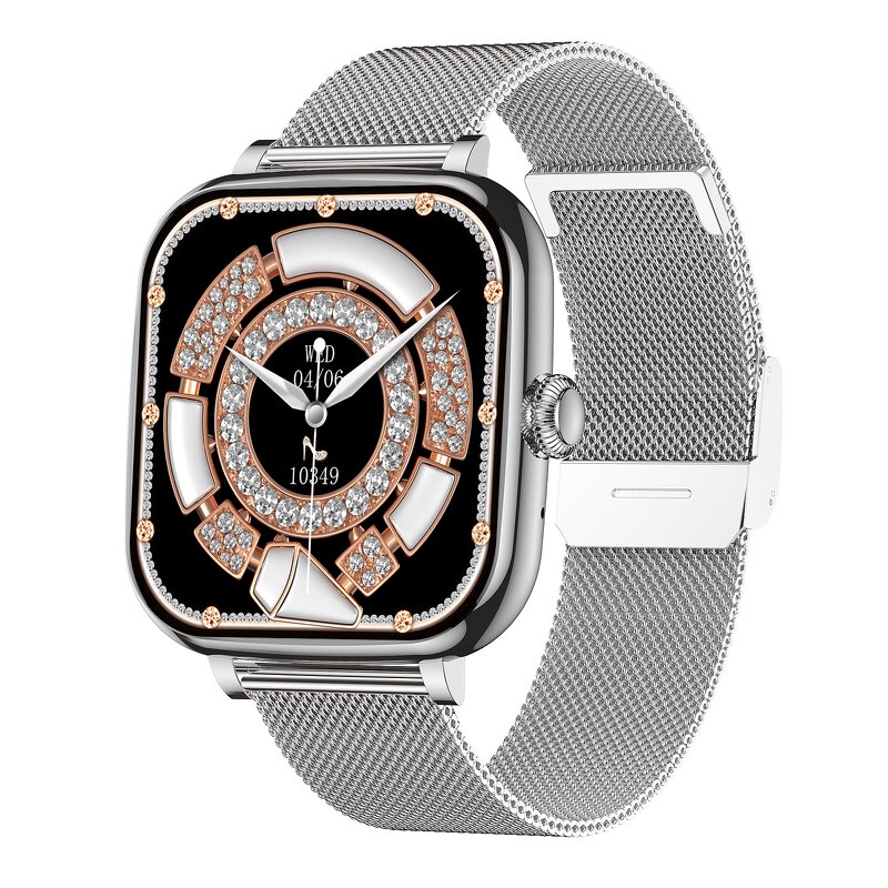 Square Smart Watch Supplier - 1.72 Inch Sleep Tracker BT Call Women's Health