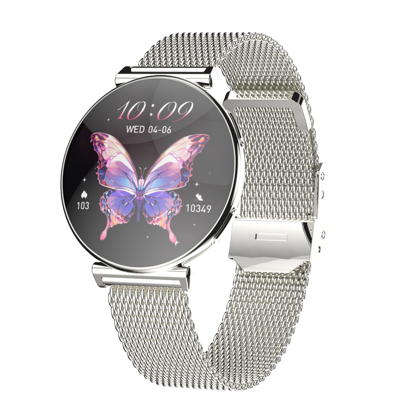 Ultra-thin Smartwatch Supplier - AMOLED 3D UI BT Call Heart Rate Metal