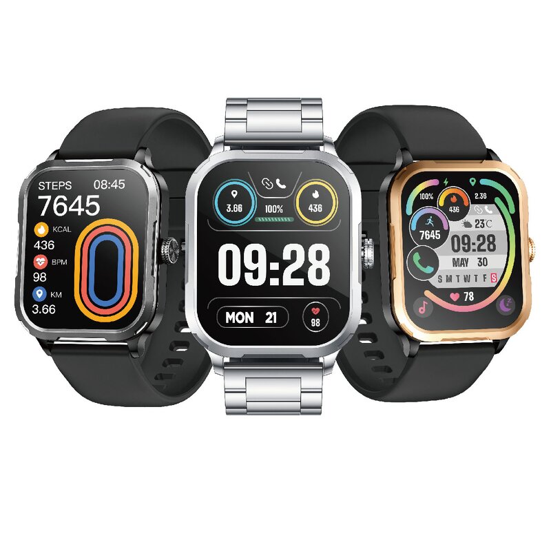 Smart Watch Manufacturer - Women Square 1.83'' HD BT Call Sport Smartwatch