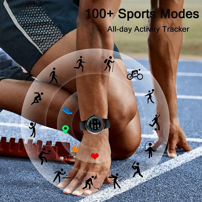 Amoled Watches Smartwatch Supplier - LA24 BT Calling Voice Control Always Display