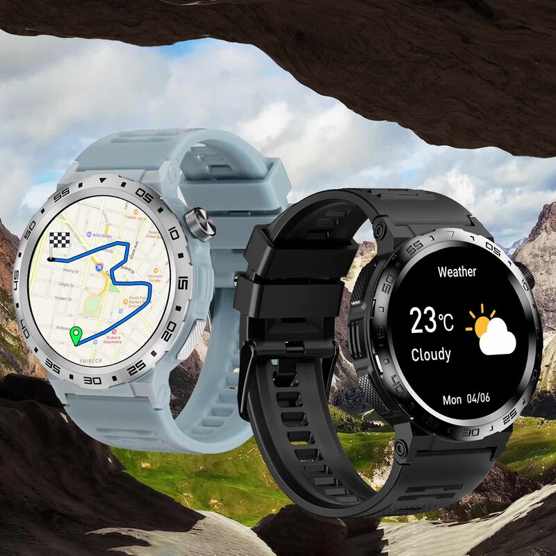 Outdoor Smart Watch Manufacturer - Sleep Heart Rate Monitor BT Call Men