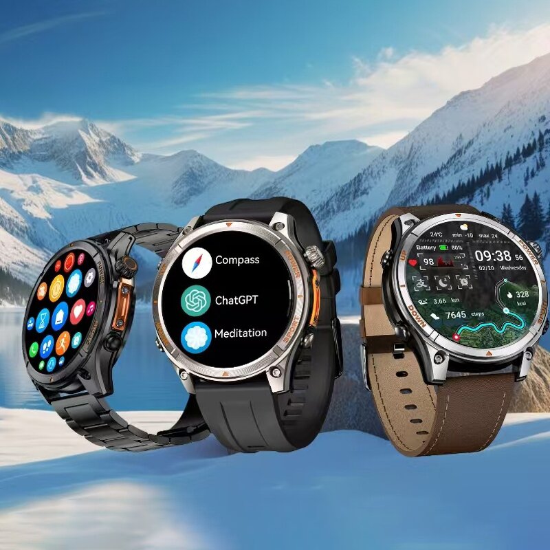 Smartwatch Factory - 1.43inch AMOLED Built-in GPS Barometer Compass ChatGPT