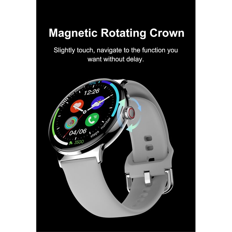 Smart Watch Supplier - 1.43 Inch HD Amoled Heart Rate IP68 Waterproof