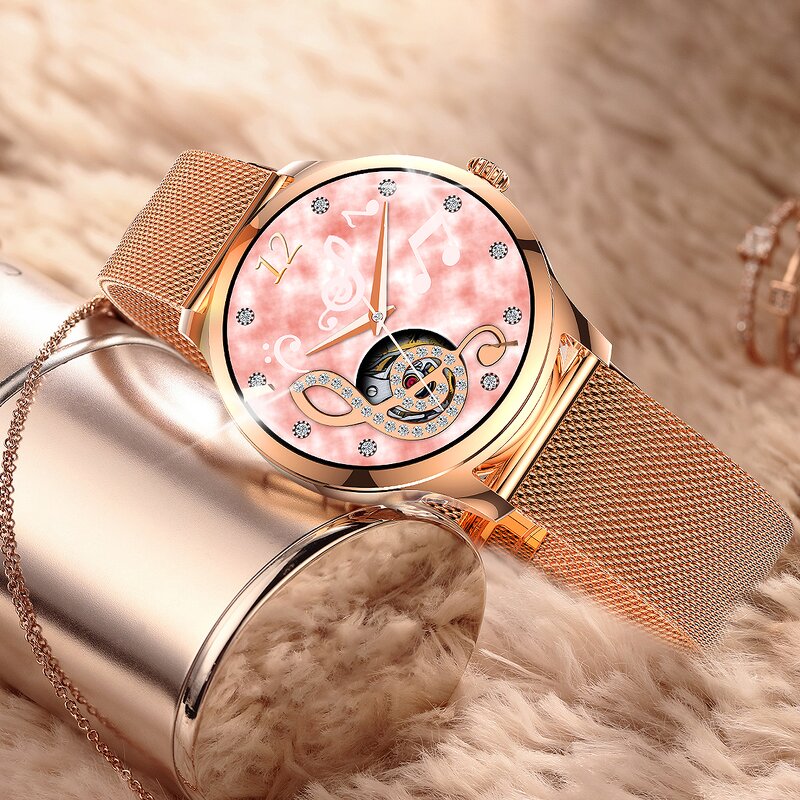 Stainless Steel Smart Watch Manufacturer - for Women BT Call OEM ODM Custom