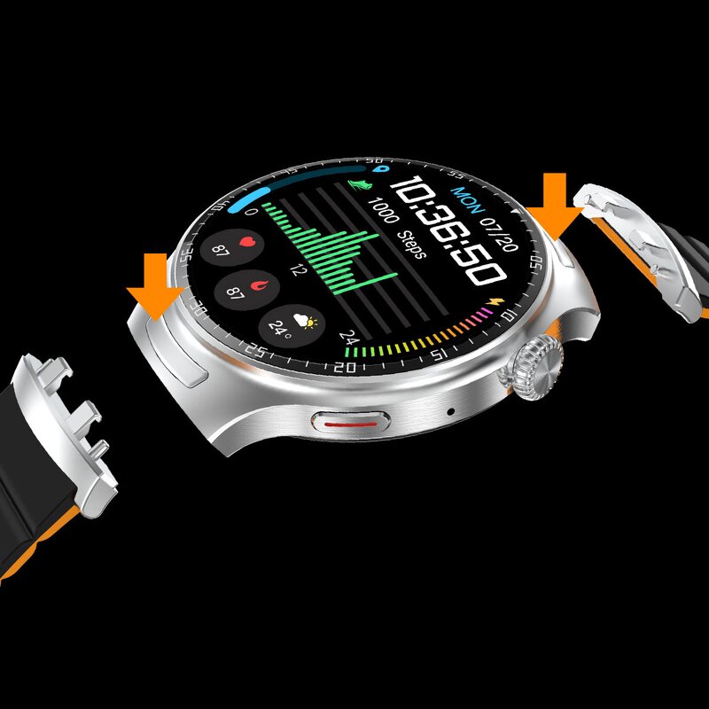 Outdoor GPS Smart Watch Manufacturer - 5ATM Waterproof 1.43" AMOLED ChatGPT