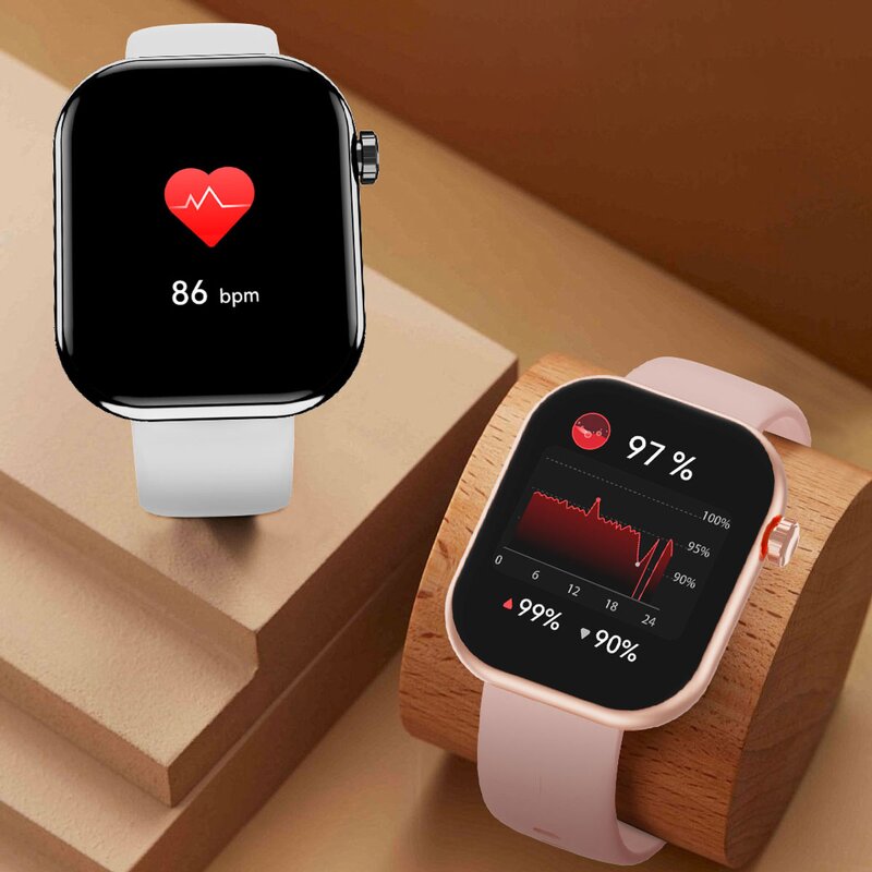 Fashion Smart Watch Factory - 2.01" Big Touch Screen Health Fitness Monitor