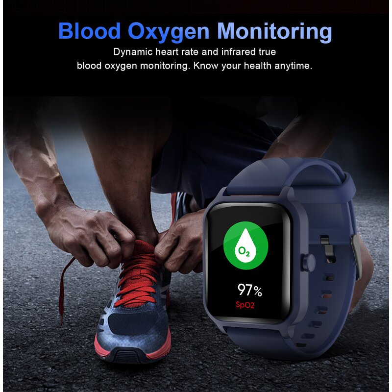 Smartwatch Supplier - Blood Oxygen Heart Rate Waterproof Sport Fitness
