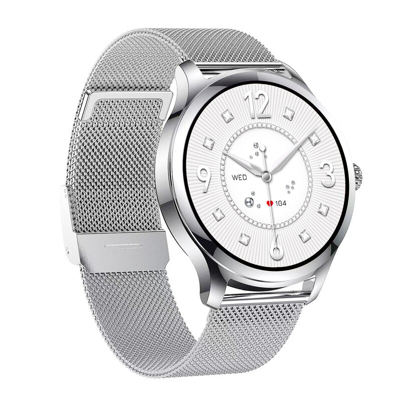 Stainless Steel Smart Watch Manufacturer - for Women BT Call OEM ODM Custom