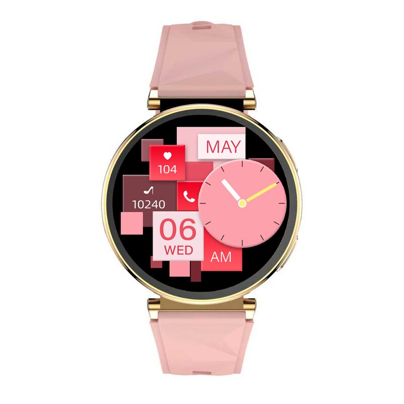 Lady Smart Watch Supplier - Luxury BT Call 1.27inch Amoled IP68 Waterproof
