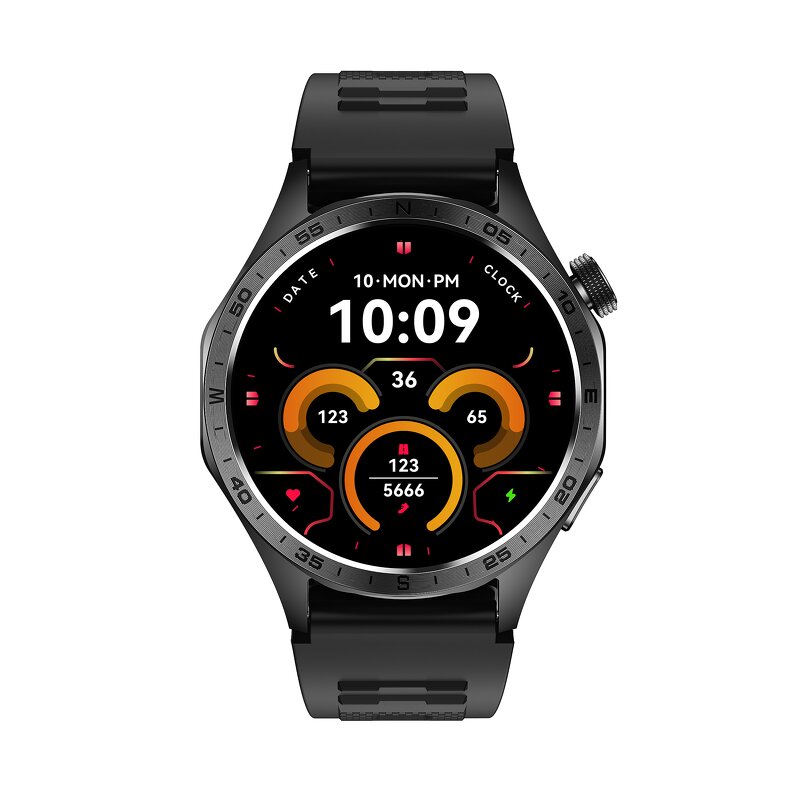 AMOLED Sport GPS Smart Watch Manufacturer - Blood Oxygen HRV Stress Music