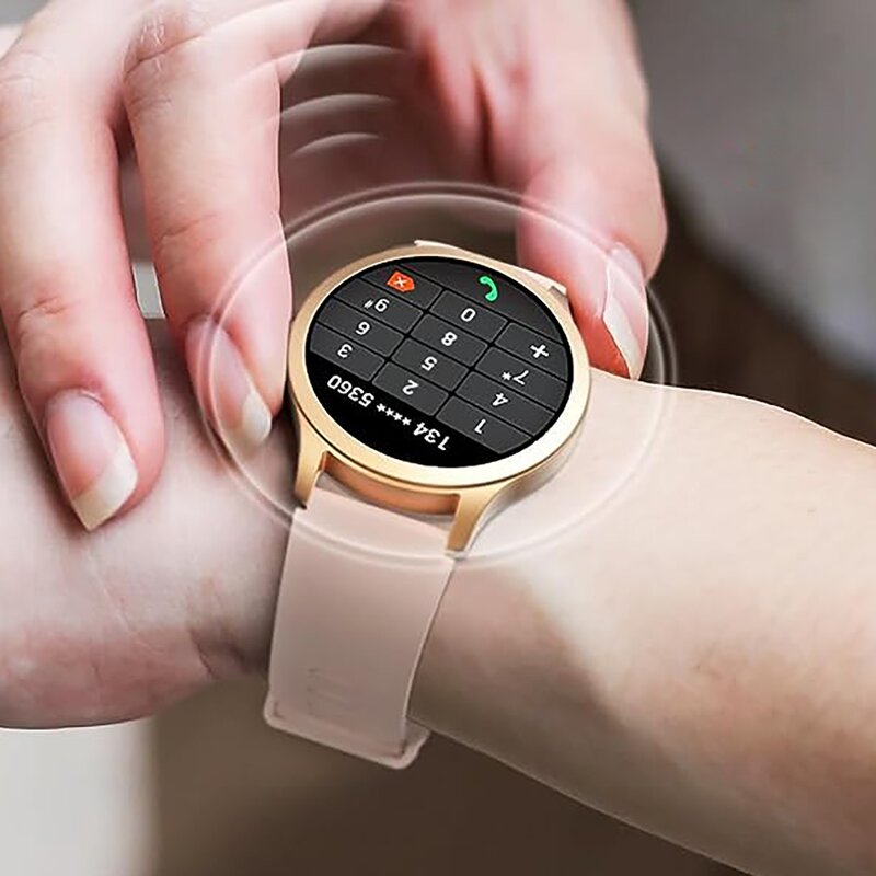 Stainless Steel Smart Watch Manufacturer - for Women BT Call OEM ODM Custom