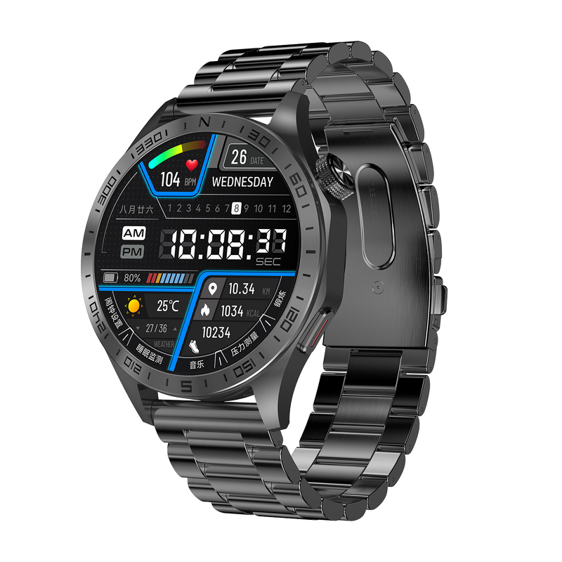 AI SmartWatch Factory - N19 ChatGPT 1.43inch AMOLED 5ATM Waterproof GPS