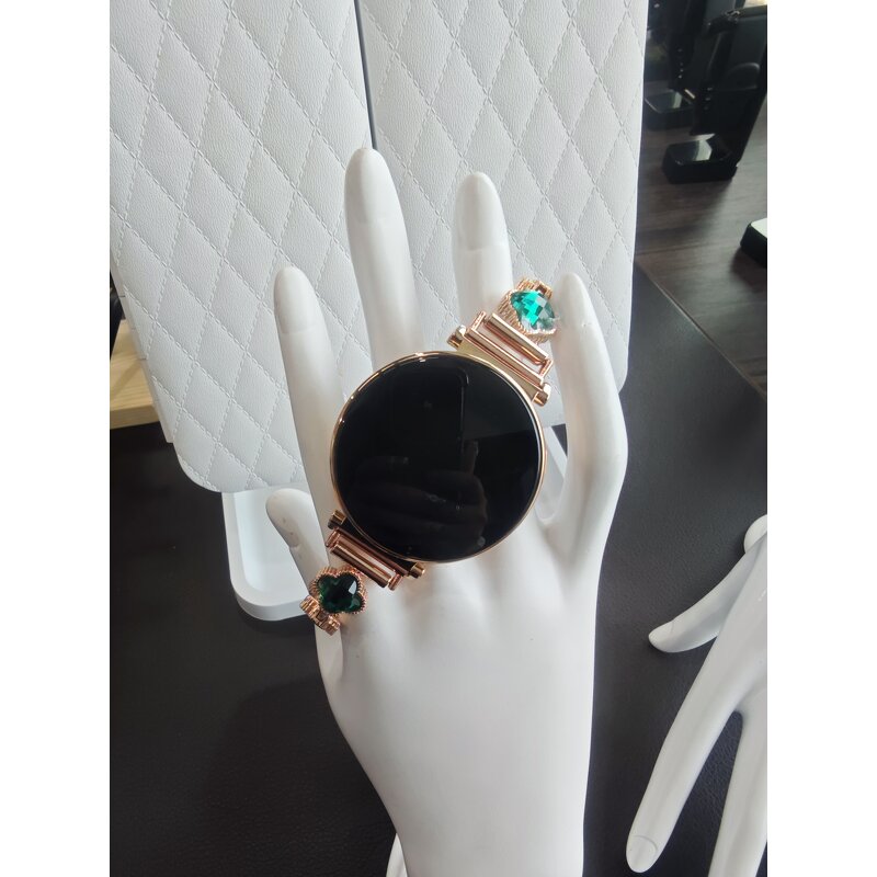 Ultra-thin Smartwatch Supplier - AMOLED 3D UI BT Call Heart Rate Metal