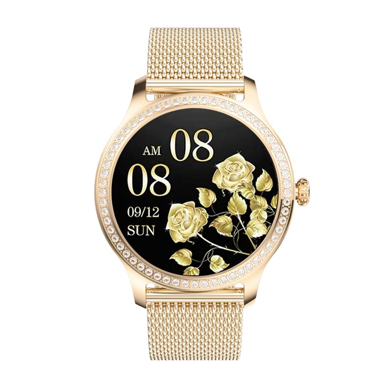 Women Fashion Smartwatch Supplier - 1.28" Screen IP68 BT Call Blood oxygen