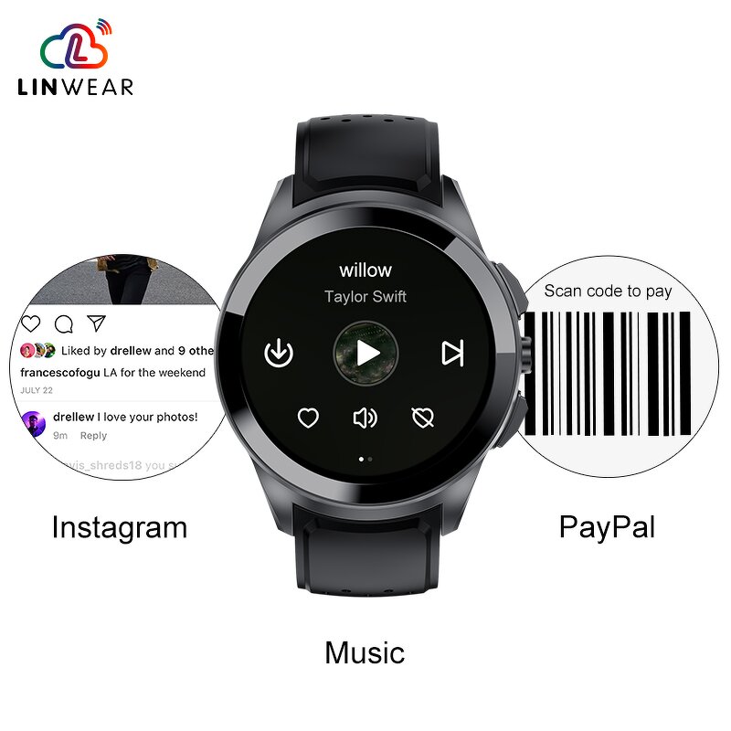 Smart Watches Manufacturer - Lt10 Oem/odm 1.39 Inch Amoled 4G Gps Hear Rate