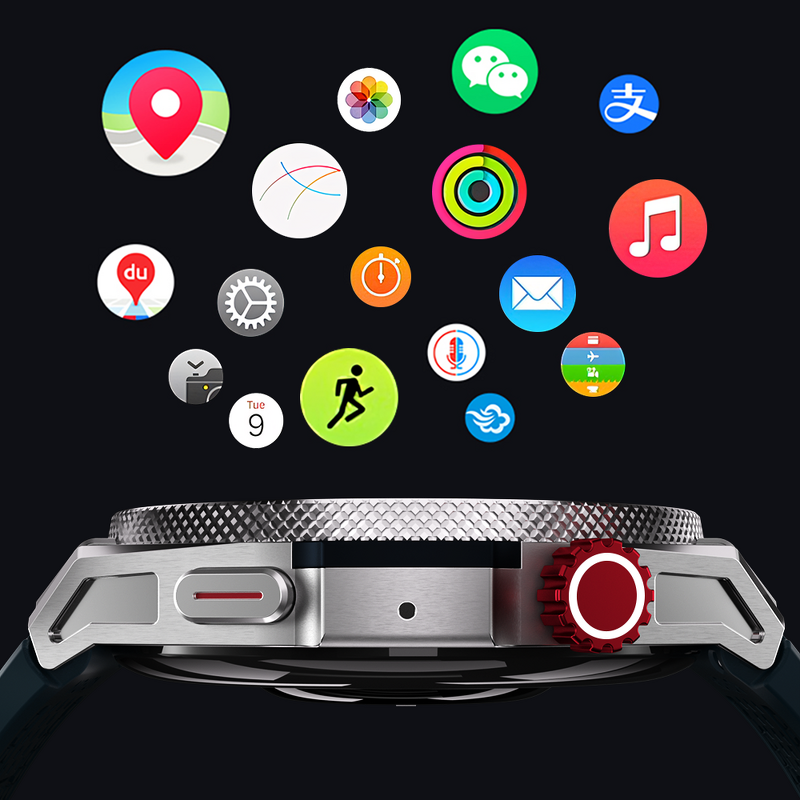 GPS Smart Watches Manufacturer - 1.43" Amoled AI ChatGPT 5ATM Waterproof