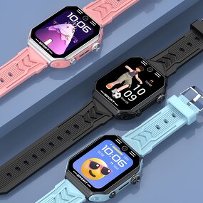 Children Smart Watches Supplier - 4G SOS Call GPS tracker Camera Alarm Clock