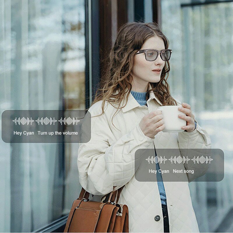 AI Smart Glasses Factory - AG01 Camera TWS Earphones Translation BT Calling