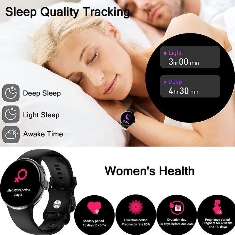 Amoled Watches Smartwatch Supplier - LA24 BT Calling Voice Control Always Display