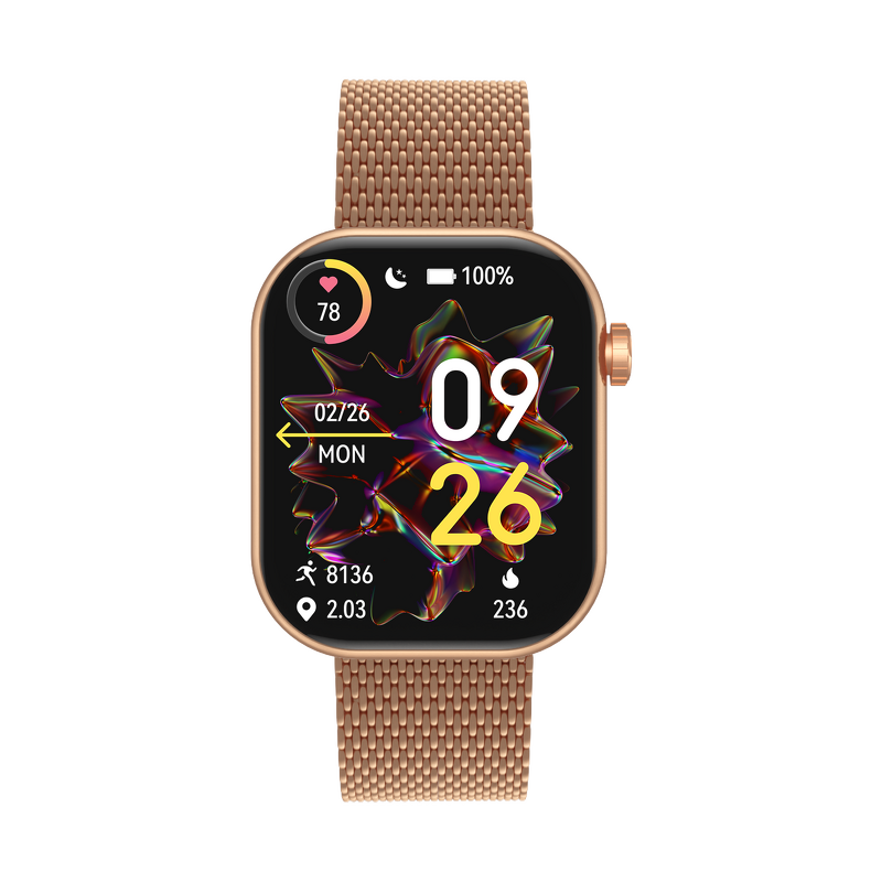 Square Smart Watch Manufacturer - 2.01 Inch 5ATM Waterproof Health Tracker