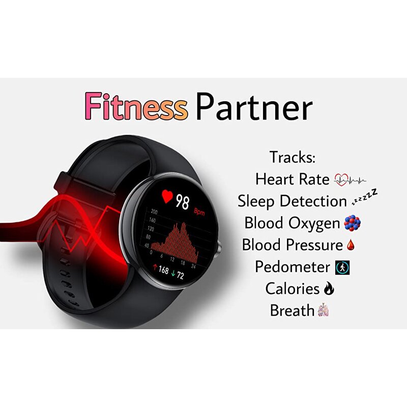 Smartwatch Factory - LA24 AMOLED Display IP68 Fitness Tracker Large Screen