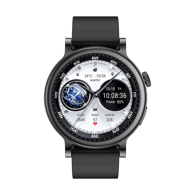 AI Smartwatch Supplier - 1.32" Amoled BT Call Heart Rate Blood Oxygen GPS