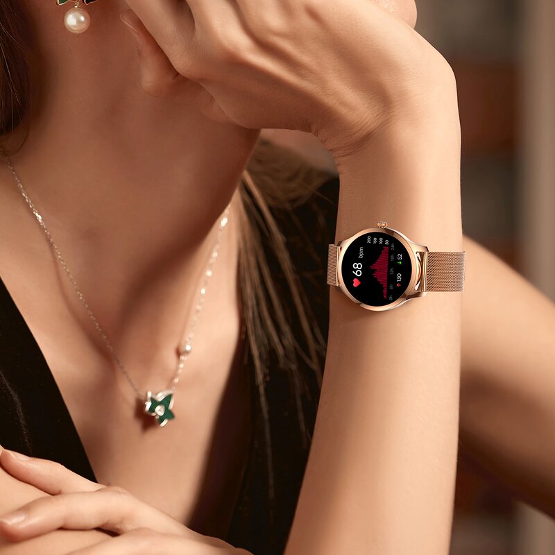 Stainless Steel Smart Watch Manufacturer - for Women BT Call OEM ODM Custom