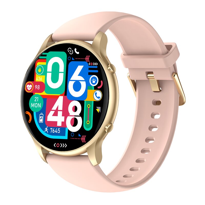 Fashion Smart Watch Supplier - 1.32 Inch Luxury Waterproof Silicone Strap