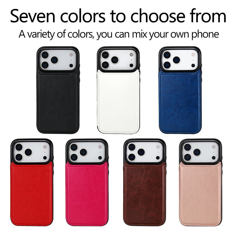 Phone Case Manufacturer - OEM/ODM Luxury Card Slot Wallet for Iphone 17