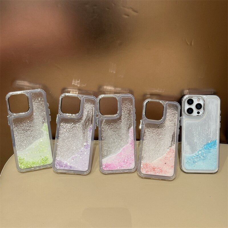 Phone Case Manufacturer - OEM/ODM Quicksand Electroplating Camera Frame