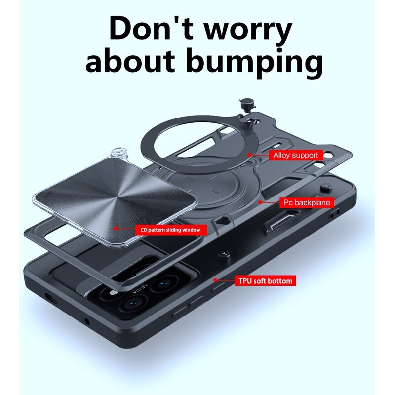 Phone Case Manufacturer - OEM/ODM 2024 High Protective Ring 360 for REDMI