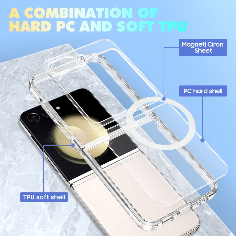 Phone Cover Manufacturer - OEM/ODM 2025 Transparent Hard for Z Flip 7