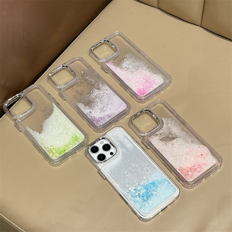 Phone Case Manufacturer - OEM/ODM Quicksand Electroplating Camera Frame