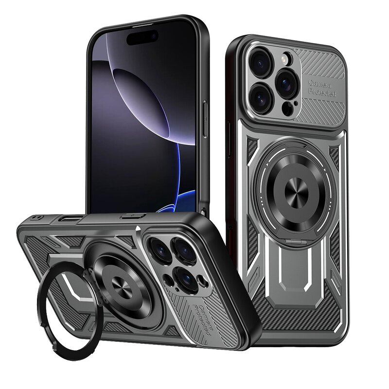 Phone Case Manufacturer - OEM/ODM 360° Rotation Bracket Anti-drop Armor