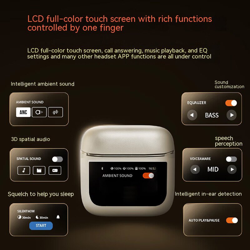 Earbuds Manufacturer - OEM/ODM V8 Tour Pro 2 TWS ANC HiFi