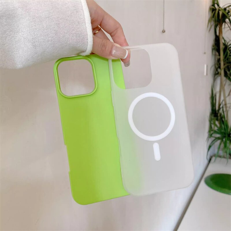 Phone Case Manufacturer - OEM/ODM 2 In 1 Colorful Matte Magnetic Frosted